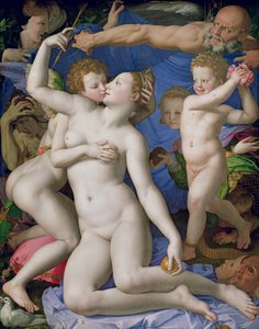 En allegori med Venus og Amor, ca. 1540-50